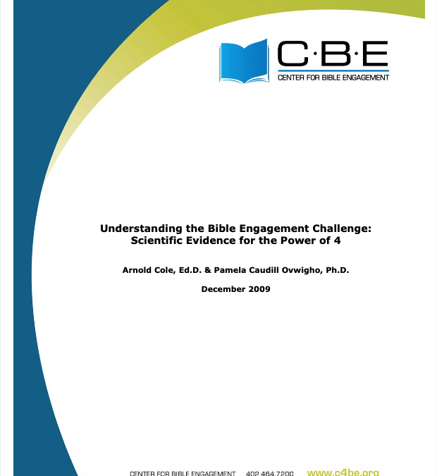 Understanding the Bible Engagement Challenge: Scientific Evidence for the Power of 4