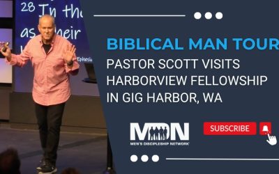 Biblical Man Tour: Pastor Scott at Harborview Fellowship in Gig Harbor, WA